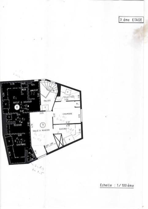 F2 35-44M2 9 Mins Voiture Chateau 4Pers 1Ch+Sejour 르 슈네 외부 사진